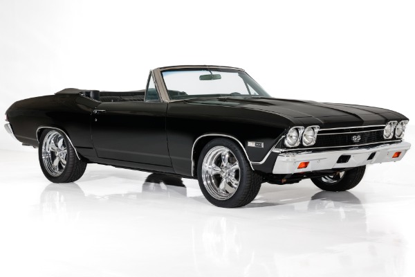 For Sale Used 1968 Chevrolet Chevelle Triple Black 396/402 4-Spd Frame Off | American Dream Machines Des Moines IA 50309