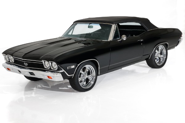 For Sale Used 1968 Chevrolet Chevelle Triple Black 396/402 4-Spd Frame Off | American Dream Machines Des Moines IA 50309