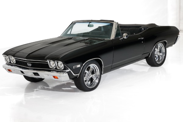For Sale Used 1968 Chevrolet Chevelle Triple Black 396/402 4-Spd Frame Off | American Dream Machines Des Moines IA 50309