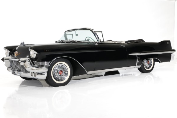 For Sale Used 1957 Cadillac Series 62 Real Black Car, #s 365 PS PB PW | American Dream Machines Des Moines IA 50309