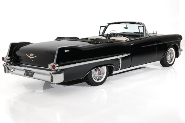 For Sale Used 1957 Cadillac Series 62 Real Black Car, #s 365 PS PB PW | American Dream Machines Des Moines IA 50309