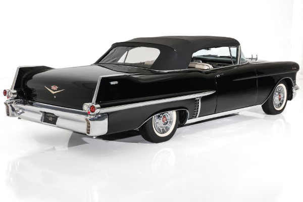 For Sale Used 1957 Cadillac Series 62 Real Black Car, #s 365 PS PB PW | American Dream Machines Des Moines IA 50309