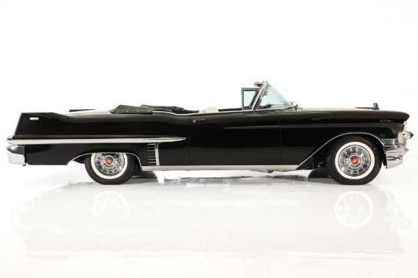 For Sale Used 1957 Cadillac Series 62 Real Black Car, #s 365 PS PB PW | American Dream Machines Des Moines IA 50309