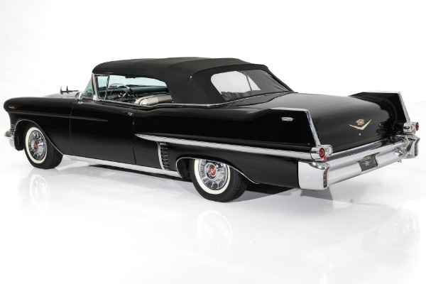 For Sale Used 1957 Cadillac Series 62 Real Black Car, #s 365 PS PB PW | American Dream Machines Des Moines IA 50309