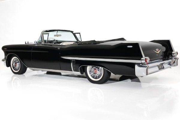 For Sale Used 1957 Cadillac Series 62 Real Black Car, #s 365 PS PB PW | American Dream Machines Des Moines IA 50309