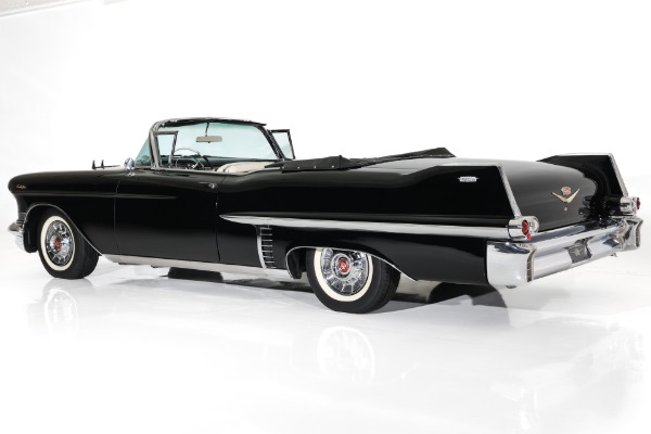 For Sale Used 1957 Cadillac Series 62 Real Black Car, #s 365 PS PB PW | American Dream Machines Des Moines IA 50309