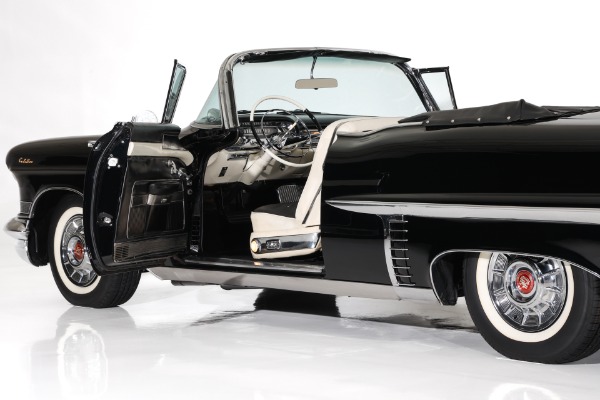 For Sale Used 1957 Cadillac Series 62 Real Black Car, #s 365 PS PB PW | American Dream Machines Des Moines IA 50309