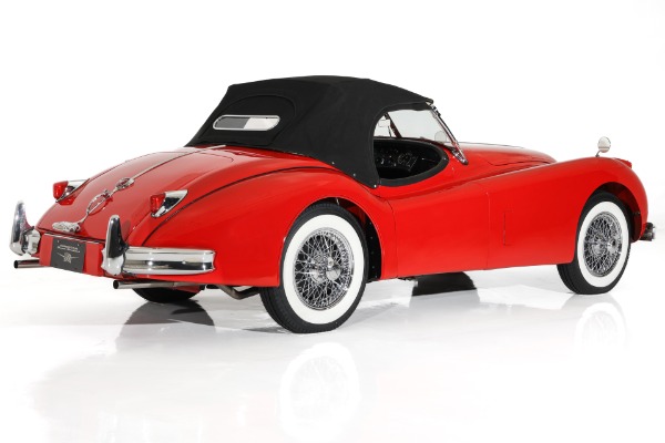 For Sale Used 1956 Jaguar XK140 MC Extensive Restoration, 302 Miles | American Dream Machines Des Moines IA 50309