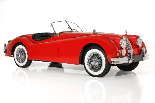For Sale Used 1956 Jaguar XK140 MC Extensive Restoration, 302 Miles | American Dream Machines Des Moines IA 50309
