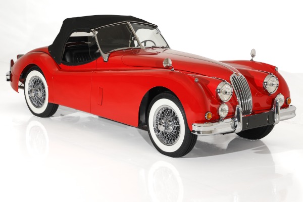For Sale Used 1956 Jaguar XK140 MC Extensive Restoration, 302 Miles | American Dream Machines Des Moines IA 50309