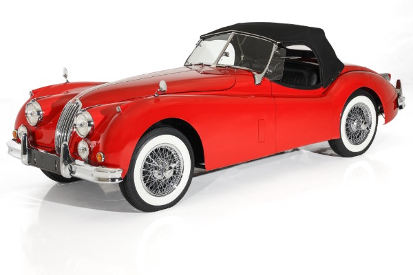 For Sale Used 1956 Jaguar XK140 MC Extensive Restoration, 302 Miles | American Dream Machines Des Moines IA 50309