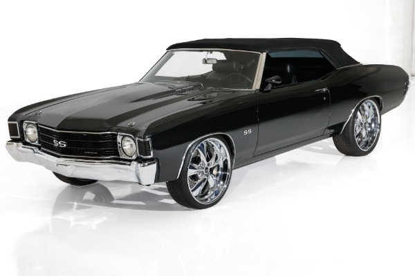 For Sale Used 1972 Chevrolet SS Chevelle Graphite Pro-Tour 502 AC PDB | American Dream Machines Des Moines IA 50309