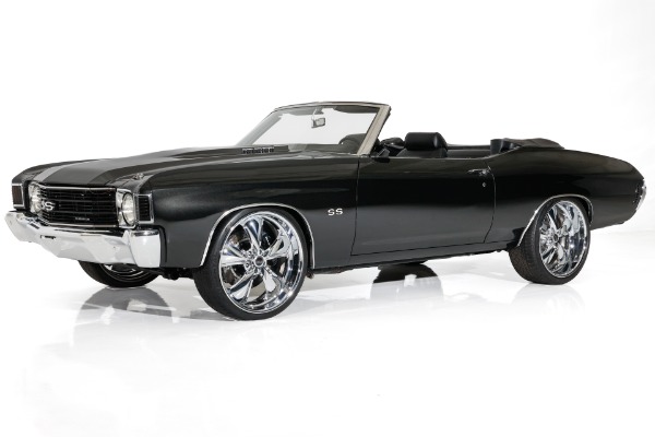 For Sale Used 1972 Chevrolet SS Chevelle Graphite Pro-Tour 502 AC PDB | American Dream Machines Des Moines IA 50309