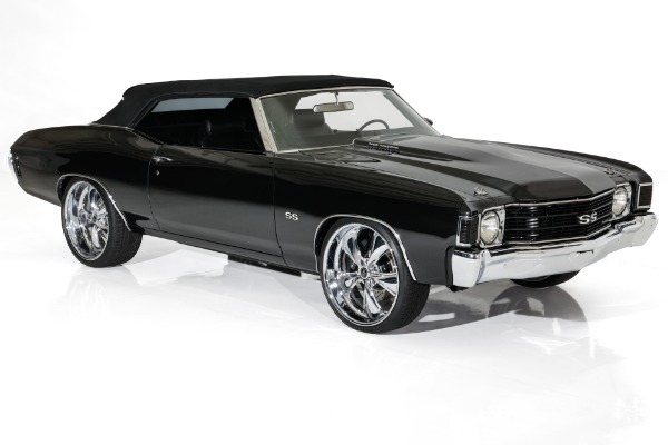For Sale Used 1972 Chevrolet SS Chevelle Graphite Pro-Tour 502 AC PDB | American Dream Machines Des Moines IA 50309