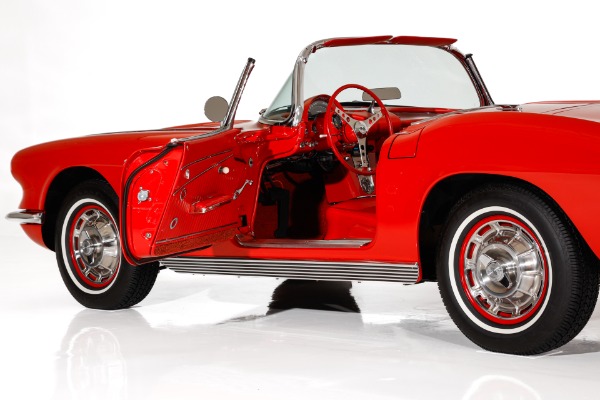 For Sale Used 1962 Chevrolet Corvette Red/ Red, 2 Tops #s Match 327/340 | American Dream Machines Des Moines IA 50309