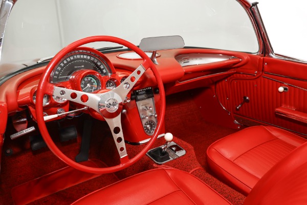 For Sale Used 1962 Chevrolet Corvette Red/ Red, 2 Tops #s Match 327/340 | American Dream Machines Des Moines IA 50309
