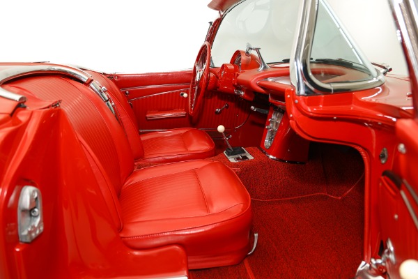 For Sale Used 1962 Chevrolet Corvette Red/ Red, 2 Tops #s Match 327/340 | American Dream Machines Des Moines IA 50309
