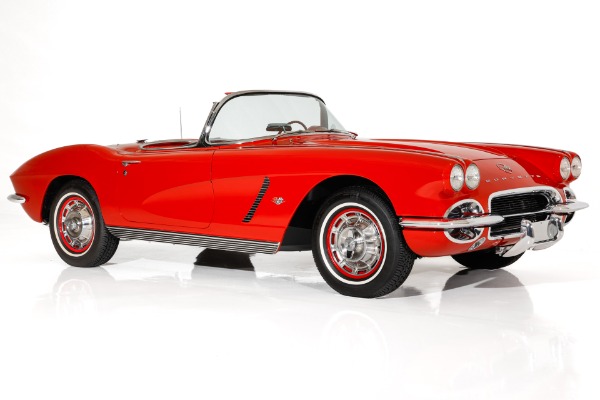 For Sale Used 1962 Chevrolet Corvette Red/ Red, 2 Tops #s Match 327/340 | American Dream Machines Des Moines IA 50309