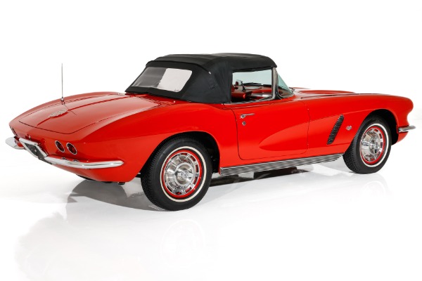 For Sale Used 1962 Chevrolet Corvette Red/ Red, 2 Tops #s Match 327/340 | American Dream Machines Des Moines IA 50309