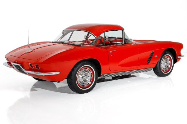 For Sale Used 1962 Chevrolet Corvette Red/ Red, 2 Tops #s Match 327/340 | American Dream Machines Des Moines IA 50309