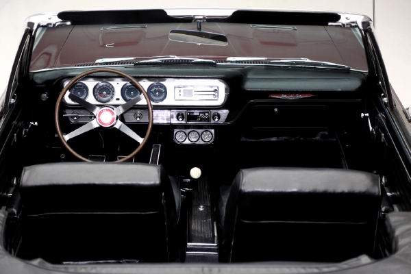 For Sale Used 1964 Pontiac GTO Convertible Red/Blk PHS 4spd 389 3 deuces | American Dream Machines Des Moines IA 50309