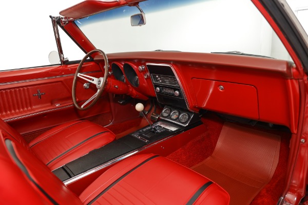 For Sale Used 1967 Chevrolet Camaro Documented Red on Red RS/SS Convertible, 4N, 3P, #s Match 350, 4-Speed | American Dream Machines Des Moines IA 50309