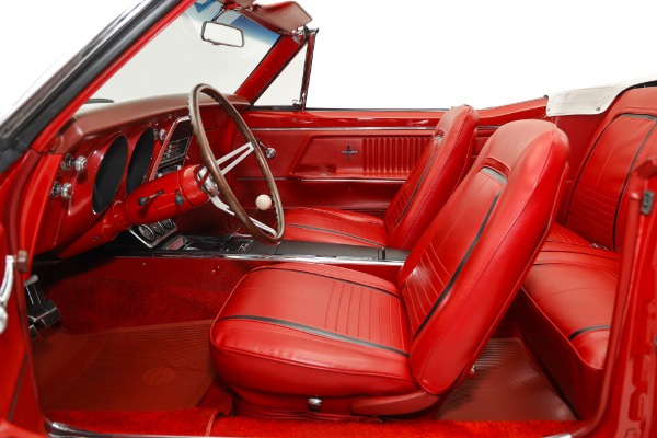 For Sale Used 1967 Chevrolet Camaro Documented Red on Red RS/SS Convertible, 4N, 3P, #s Match 350, 4-Speed | American Dream Machines Des Moines IA 50309