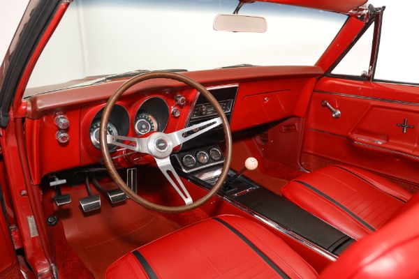 For Sale Used 1967 Chevrolet Camaro Documented Red on Red RS/SS Convertible, 4N, 3P, #s Match 350, 4-Speed | American Dream Machines Des Moines IA 50309