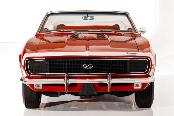 For Sale Used 1967 Chevrolet Camaro Documented Red on Red RS/SS Convertible, 4N, 3P, #s Match 350, 4-Speed | American Dream Machines Des Moines IA 50309