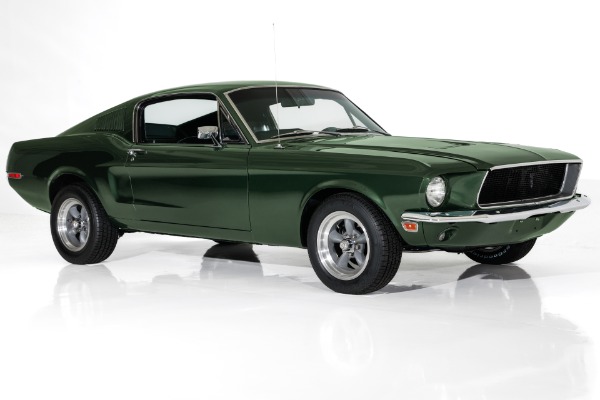 For Sale Used 1968 Ford Mustang Highland Green, Bullitt Options | American Dream Machines Des Moines IA 50309