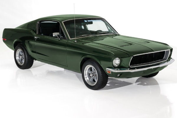 For Sale Used 1968 Ford Mustang Highland Green, Bullitt Options | American Dream Machines Des Moines IA 50309