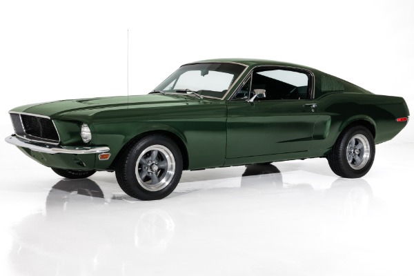 For Sale Used 1968 Ford Mustang Highland Green, Bullitt Options | American Dream Machines Des Moines IA 50309