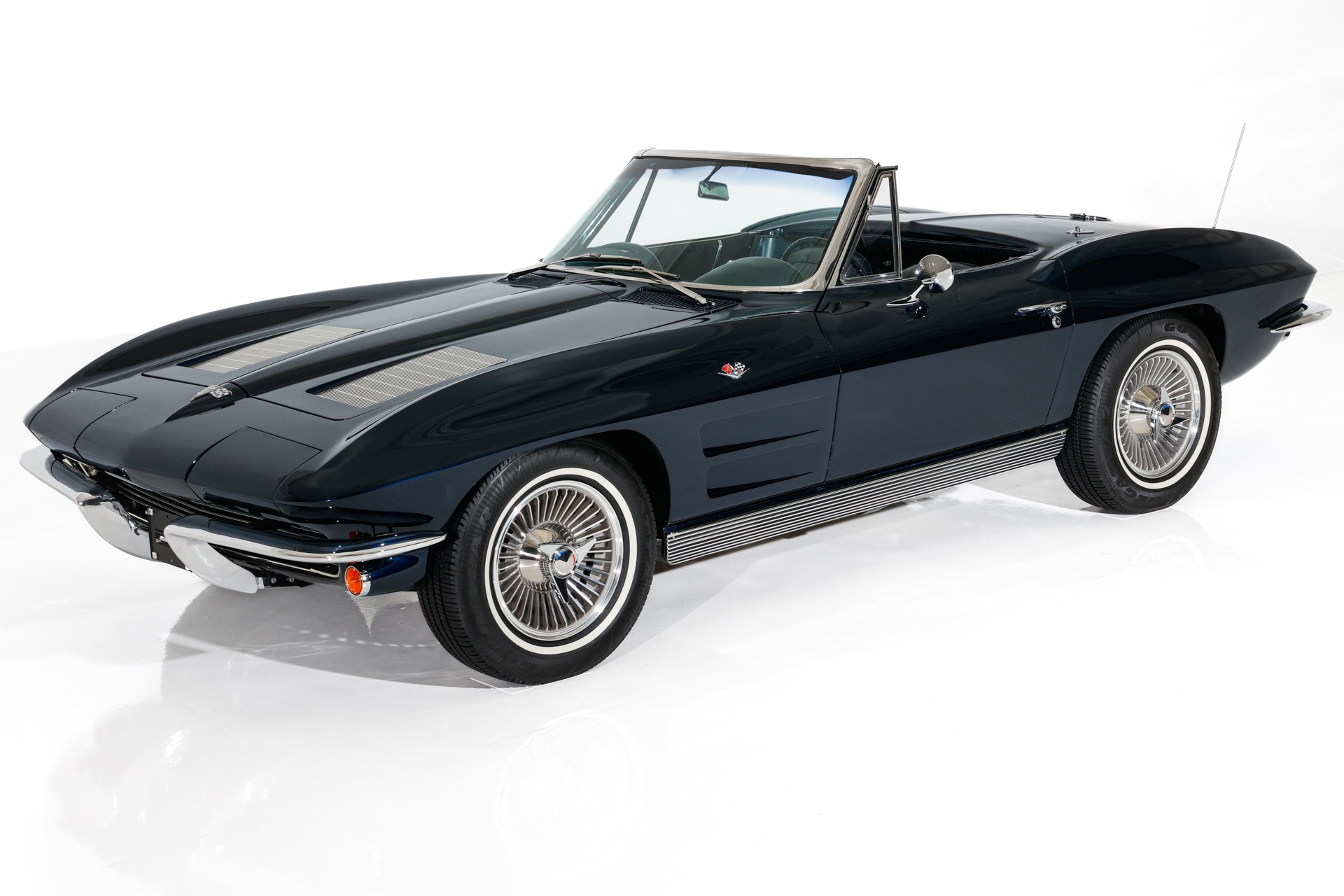 For Sale Used 1963 Chevrolet Corvette 327/340hp 4-Speed PB KO Wheels | American Dream Machines Des Moines IA 50309