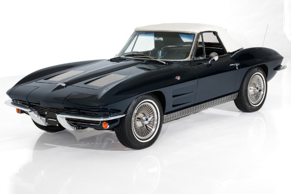 For Sale Used 1963 Chevrolet Corvette 327/340hp 4-Speed PB KO Wheels | American Dream Machines Des Moines IA 50309