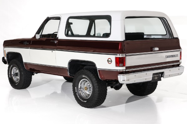 For Sale Used 1973 Chevrolet Blazer K5 K5 4X4 New Black Int Auto PS PB AC | American Dream Machines Des Moines IA 50309
