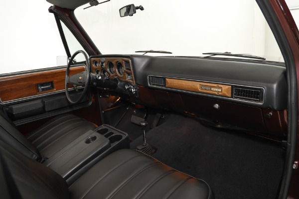 For Sale Used 1973 Chevrolet Blazer K5 K5 4X4 New Black Int Auto PS PB AC | American Dream Machines Des Moines IA 50309
