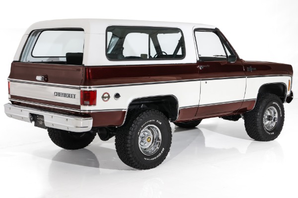 For Sale Used 1973 Chevrolet Blazer K5 K5 4X4 New Black Int Auto PS PB AC | American Dream Machines Des Moines IA 50309