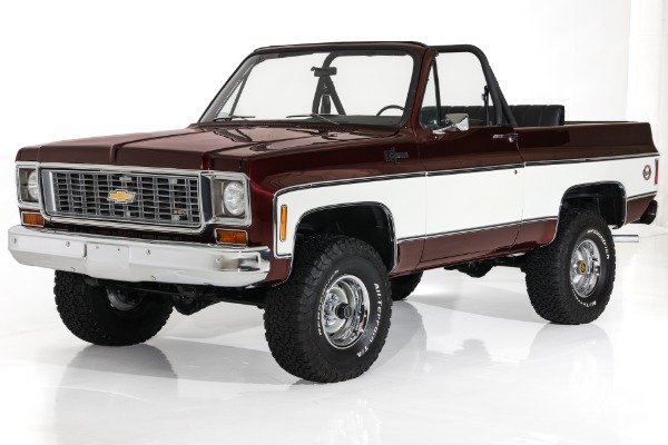 For Sale Used 1973 Chevrolet Blazer K5 K5 4X4 New Black Int Auto PS PB AC | American Dream Machines Des Moines IA 50309