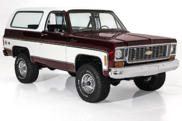 For Sale Used 1973 Chevrolet Blazer K5 K5 4X4 New Black Int Auto PS PB AC | American Dream Machines Des Moines IA 50309