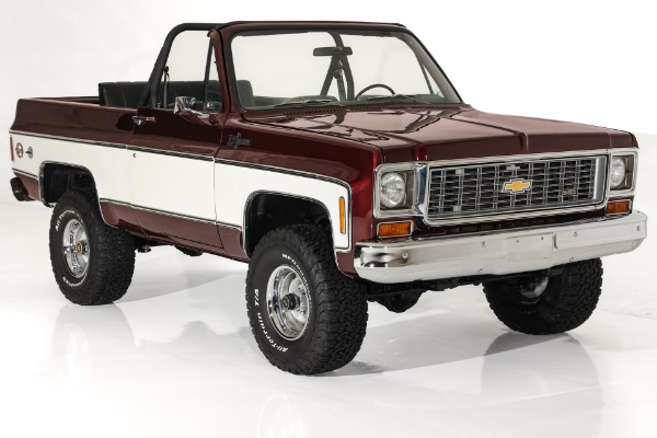 For Sale Used 1973 Chevrolet Blazer K5 K5 4X4 New Black Int Auto PS PB AC | American Dream Machines Des Moines IA 50309