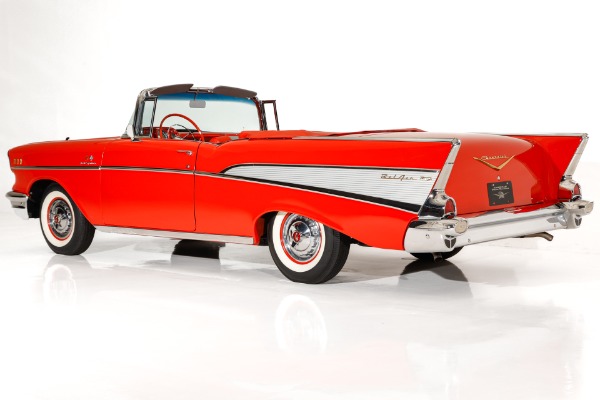 For Sale Used 1957 Chevrolet Bel Air 1 of 68 Fuel Injected Convertibles | American Dream Machines Des Moines IA 50309
