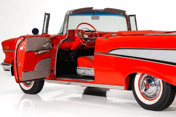 For Sale Used 1957 Chevrolet Bel Air 1 of 68 Fuel Injected Convertibles | American Dream Machines Des Moines IA 50309