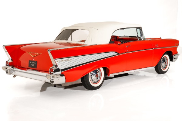 For Sale Used 1957 Chevrolet Bel Air 1 of 68 Fuel Injected Convertibles | American Dream Machines Des Moines IA 50309