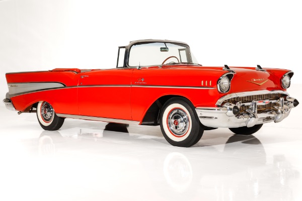 For Sale Used 1957 Chevrolet Bel Air 1 of 68 Fuel Injected Convertibles | American Dream Machines Des Moines IA 50309