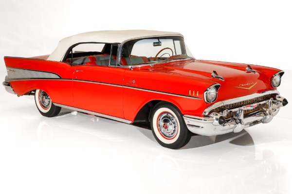 For Sale Used 1957 Chevrolet Bel Air 1 of 68 Fuel Injected Convertibles | American Dream Machines Des Moines IA 50309