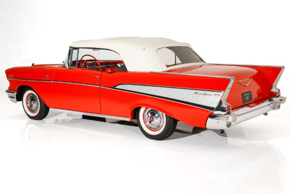 For Sale Used 1957 Chevrolet Bel Air 1 of 68 Fuel Injected Convertibles | American Dream Machines Des Moines IA 50309