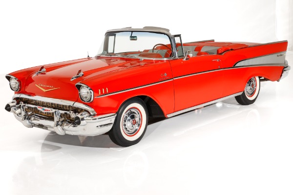 For Sale Used 1957 Chevrolet Bel Air 1 of 68 Fuel Injected Convertibles | American Dream Machines Des Moines IA 50309