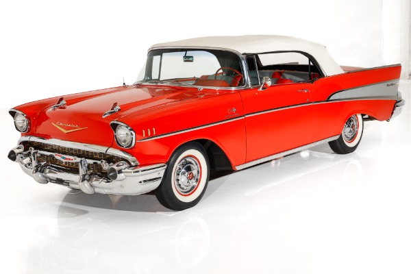 For Sale Used 1957 Chevrolet Bel Air 1 of 68 Fuel Injected Convertibles | American Dream Machines Des Moines IA 50309