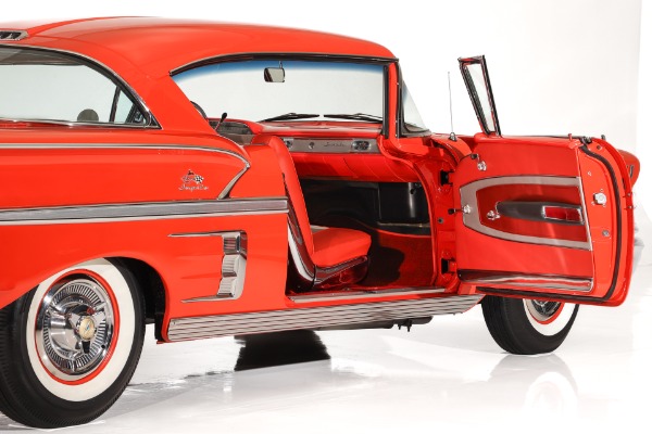 For Sale Used 1958 Chevrolet Impala Rio Red, Tri-Tone Int, 348 Tri-Power | American Dream Machines Des Moines IA 50309