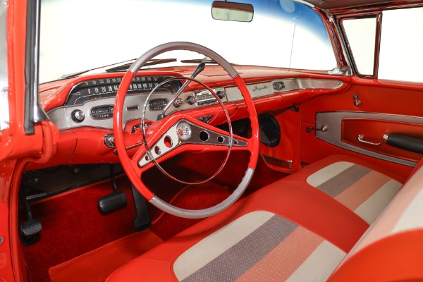 For Sale Used 1958 Chevrolet Impala Rio Red, Tri-Tone Int, 348 Tri-Power | American Dream Machines Des Moines IA 50309